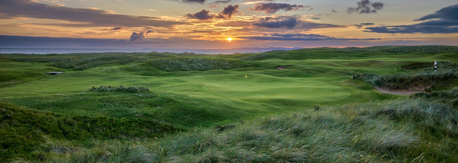 18 hole championship golf course Machrihanish Dunes