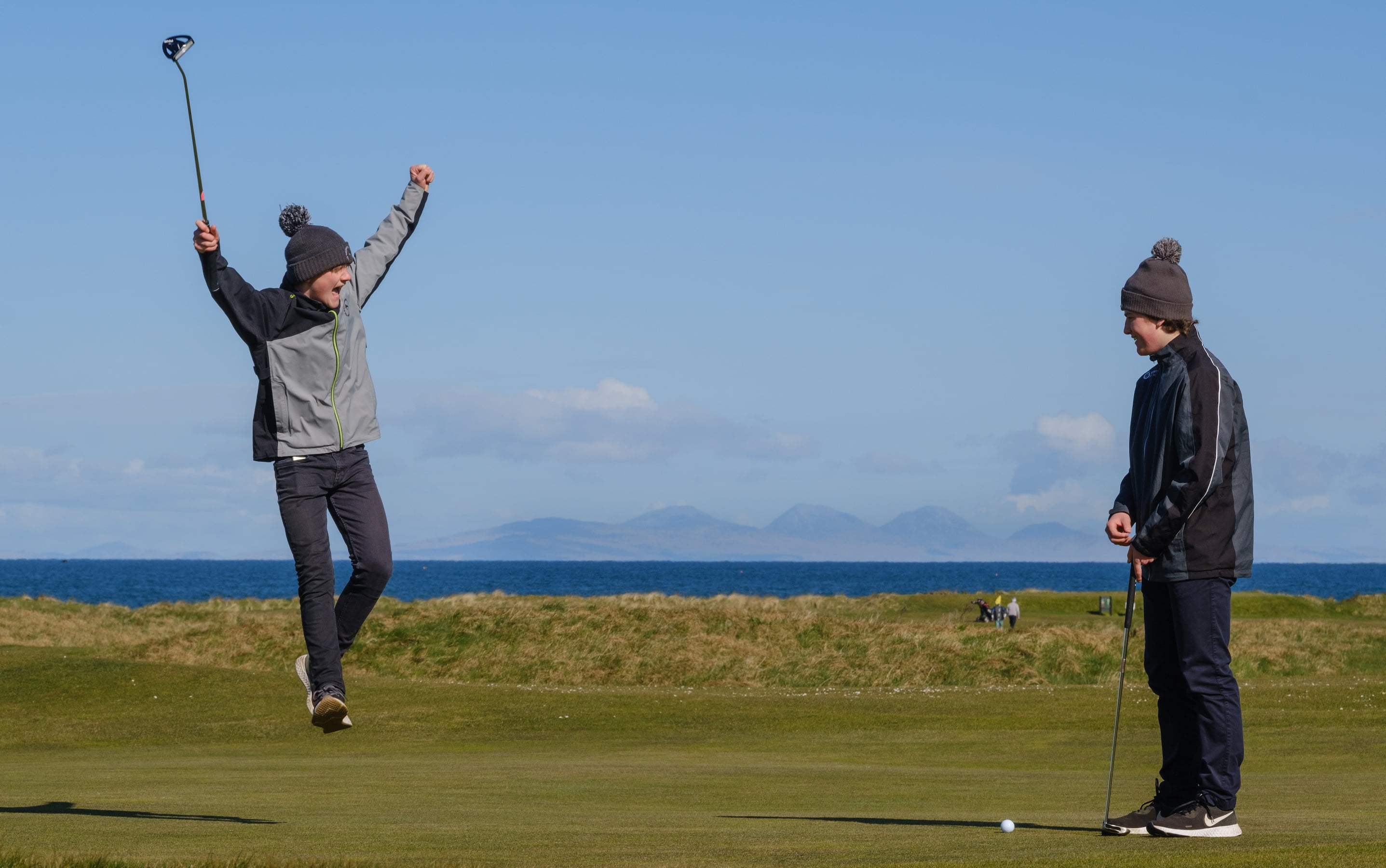 golf juniors Machrihanish Holiday Park